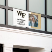Banderoles Université Wake Forest | WF (Bâtiment extérieur)
