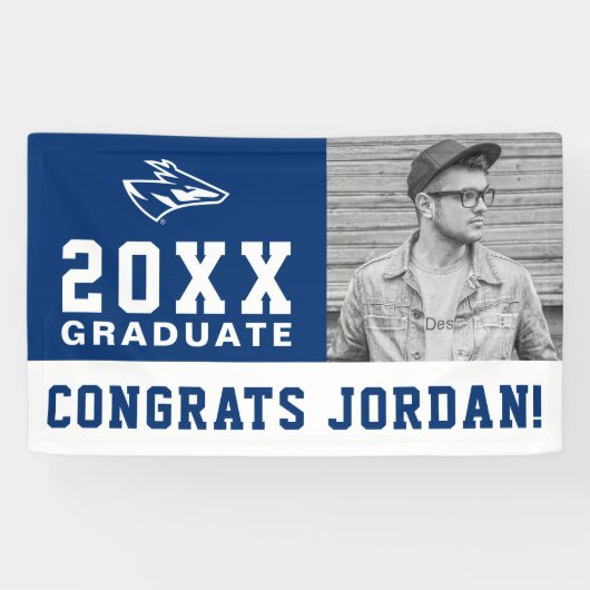 Banderoles UNK Lopers Diplômé (Horizontal)