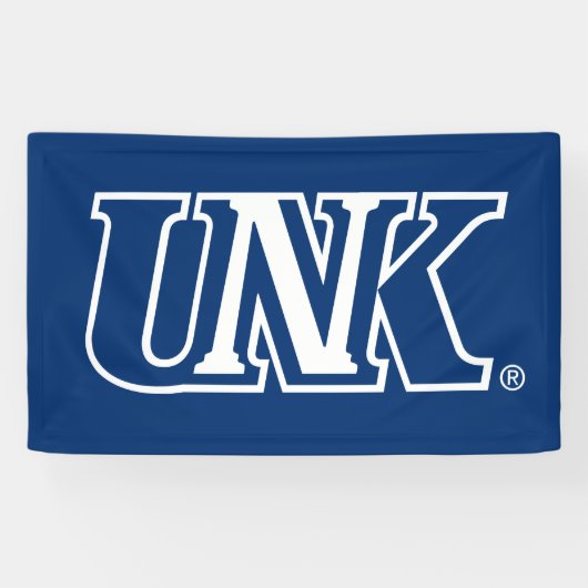 Banderoles UNK| Université du Nebraska à Kearney (Horizontal)