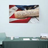 Banderoles US Constitution and Flag (Salon professionnel)