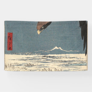 Banderoles Utagawa Hiroshige Japanese Woodblock Eagle