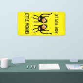 Banderoles Va Bien Bientôt Petit Singe (Salon professionnel)