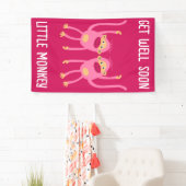 Banderoles Va Bien Bientôt Petit Singe (En situation)