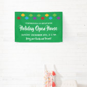Banderoles Vacances portes ouvertes Ornements de Noël (Insitu)