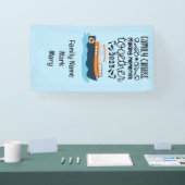 Banderoles Vacances voyage de l'équipe de croisière familiale (Salon professionnel)