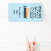 Banderoles Vacances voyage de l'équipe de croisière familiale (Insitu)