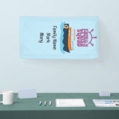 Banderoles Vacances voyage de l'équipe de croisière familiale (Salon professionnel)