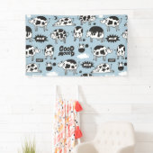 Banderoles Vache et lait (En situation)