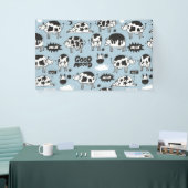 Banderoles Vache et lait (Salon professionnel)