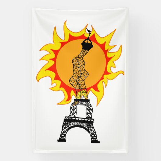 Banderoles Vague thermique européenne (Verticale)