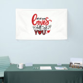 Banderoles Valentine Art All Me Aime Tous (Salon professionnel)