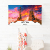 Banderoles Vallée du Monument (En situation)