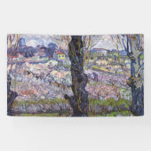 Banderoles Van Gogh Vue Arles Jardin Fleuri (Horizontal)