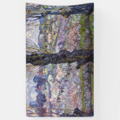 Banderoles Van Gogh Vue Arles Jardin Fleuri (Vertical)