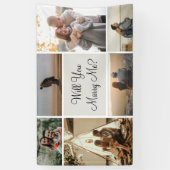 Banderoles Vas-tu m'épouser | 6 Collage de photos de proposit (Vertical)