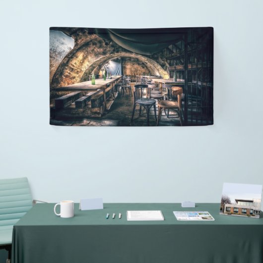 Banderoles Vaulted Wine Celler Bar (Salon professionnel)