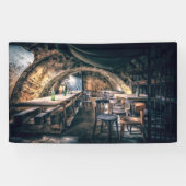 Banderoles Vaulted Wine Celler Bar (Horizontal)