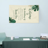 Banderoles Végétation tropicale & Feuille Mariage chic Bienve (Salon professionnel)