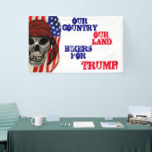 BANDEROLES VÉHICULES POUR TRUMP (Salon professionnel)