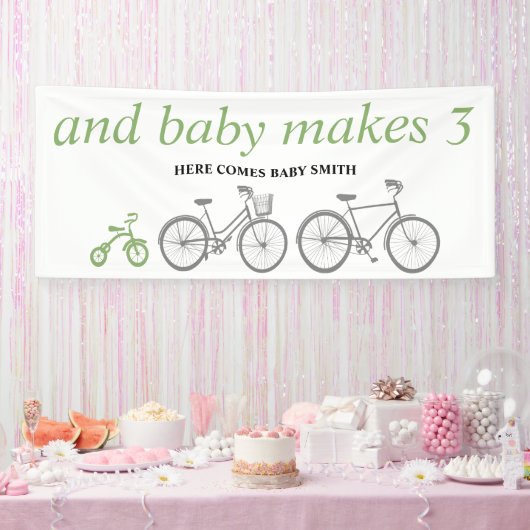 Banderoles Vélo vert (Fête)