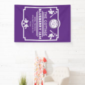 Banderoles Vendeur de confiture Blueberry (Insitu)