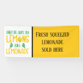 Banderoles vendeurs de limonade cool (Horizontal)