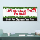 Banderoles Vendre Vivre Arbres de Noël Fermes (Salon professionnel)