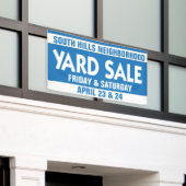 Banderoles Vente de cour de quartier communautaire (Bâtiment extérieur)