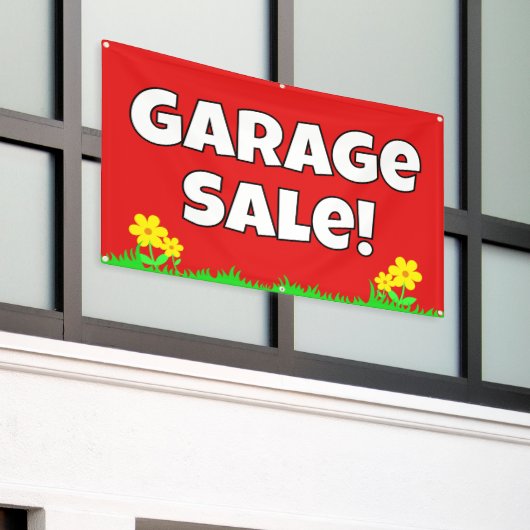 Banderoles Vente de garage (Bâtiment extérieur)