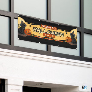 Banderoles Vente d'Halloween moderne et Brown - Magasin