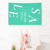 Banderoles Vente tendance Boutique moderne Vente Promo Annonc (Insitu)