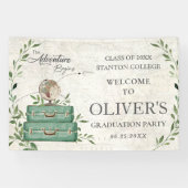 Banderoles Verdure L'Aventure Commence Remise de diplômes Bie (Horizontal)