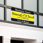 Banderoles Vérification automatique du smog (Bâtiment extérieur)