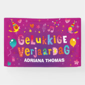 Banderoles verjaardag (Horizontal)