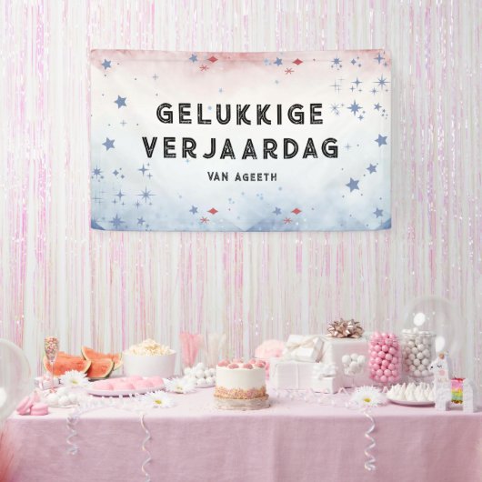 Banderoles verjaardag (Fête)