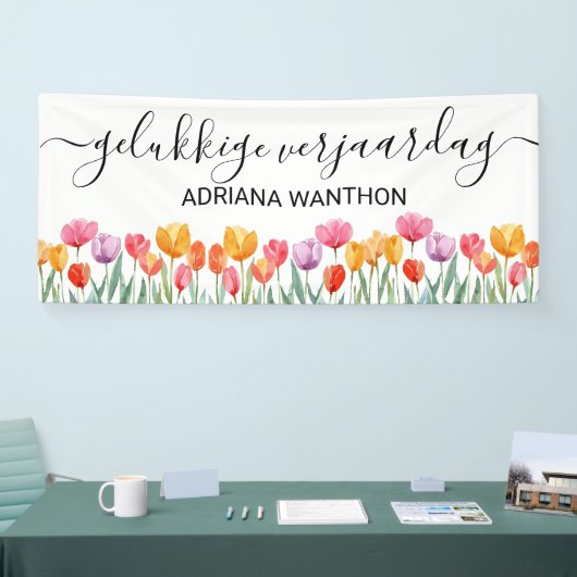 Banderoles verjaardag (Salon professionnel)