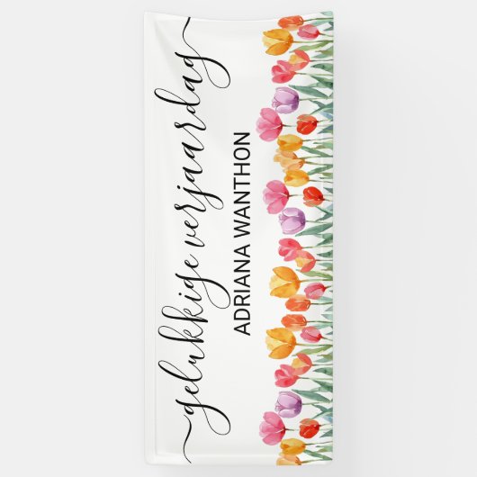 Banderoles verjaardag (Vertical)