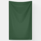 Banderoles Vert émeraude foncé uni (Vertical)