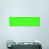Banderoles vert néon couleur (Salon professionnel)