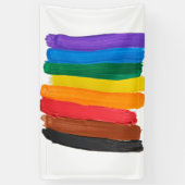 Banderoles vertical arc-en-ciel (Vertical)