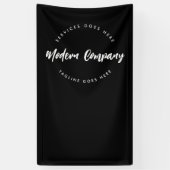 Banderoles Vertical Modern Logo Modèle Personnalisé (Vertical)