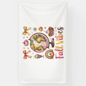 Banderoles Vibes d'automne (Vertical)