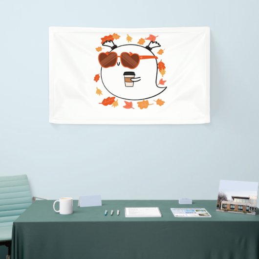 Banderoles Vibes D'Automne Cute Ghost Classic T-Shirt (Salon professionnel)