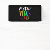 Banderoles Vibes De 2e Année Seulement Retour À L'École Nouve (Insitu)