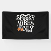 Banderoles Vibes éffrayantes uniquement Halloween Sloth T-Shi (Horizontal)