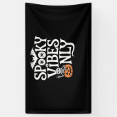 Banderoles Vibes éffrayantes uniquement Halloween Sloth T-Shi (Vertical)