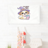 Banderoles Vibes Paw-Stive Seulement Chien mignon Avec Bubble (En situation)