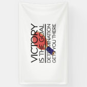 Banderoles Victoire SUPÉRIEURE de ping-pong (Vertical)
