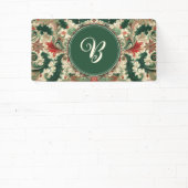 Banderoles Victorien personnalisé/Noël (Insitu)