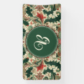 Banderoles Victorien personnalisé/Noël (Verticale)